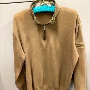 Greg Norman men’s quarter zip sweater